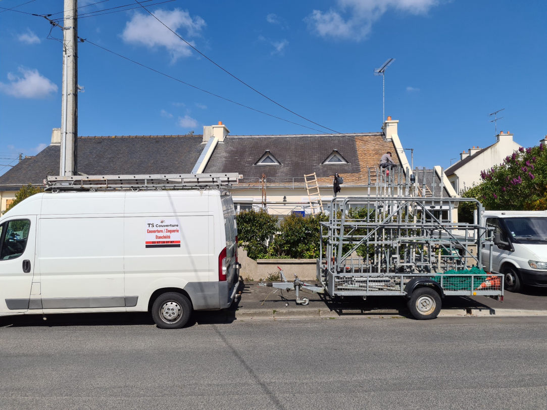Création de toiture neuve 